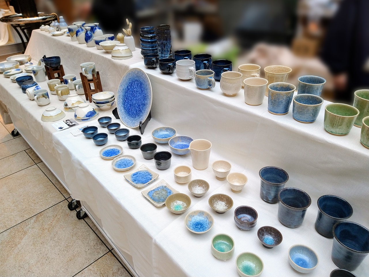 ぐい吞パスポート キックオフイベントでの展示